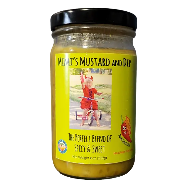 Mimis Mustard And Dip 8 Oz Jar Some Like It Hot Mimis Mustard And Dip 8 Oz Jar Some Like It Hot